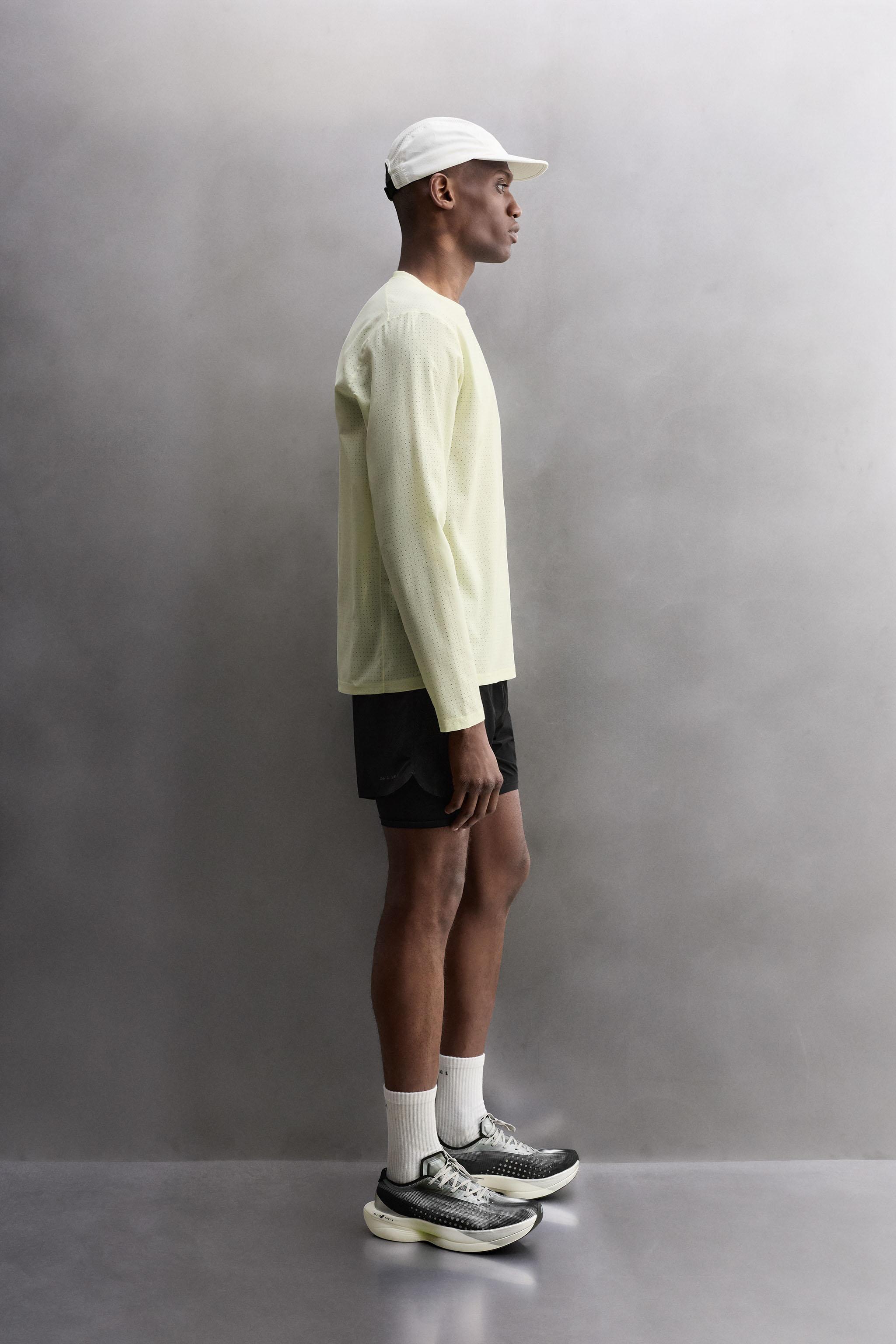 PERFORATED LONG SLEEVE T-SHIRT